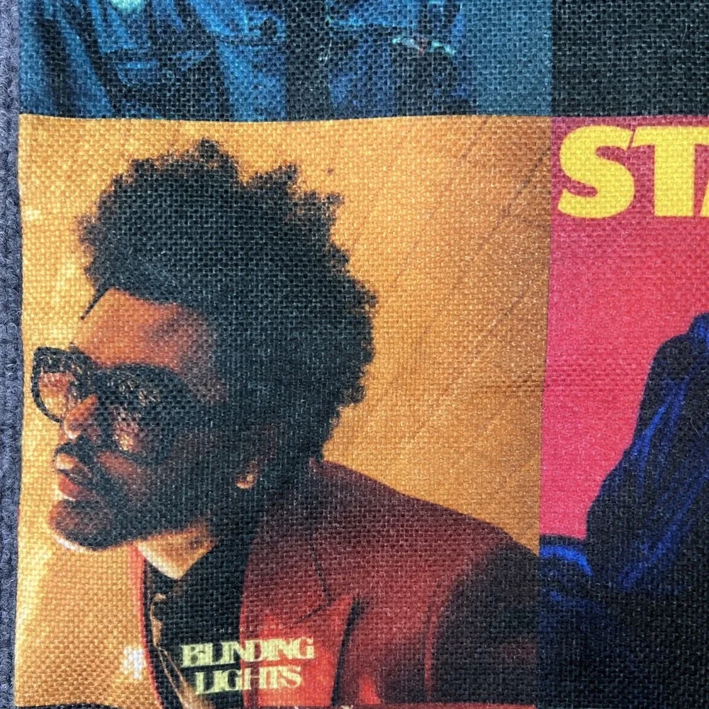 The weeknd Album Collage‎ Pillow Case Cover Bling Lights Starboy Reminder
